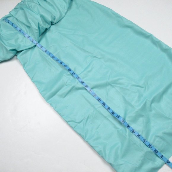 Anthropologie Let Me Be Strapless Slim Bubble Dress Hawaiian Blue - Large - Picture 9 of 13